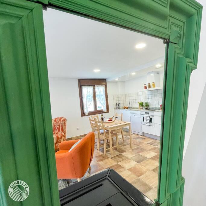 Casa Zunbeltz De 3 Habitaciones En Plena Montana Lezáun Exterior foto
